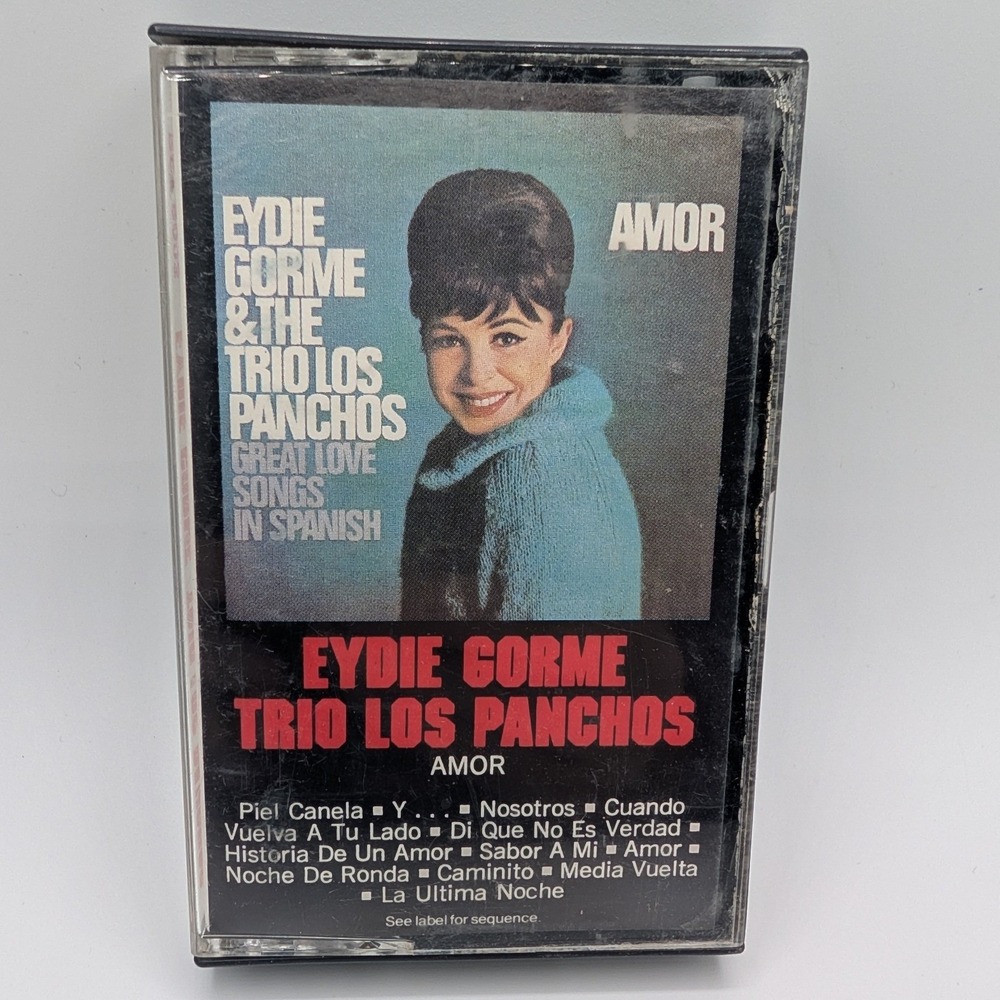 Eydie Gorme Trio Los Panchos Amor Cassette Tape Great Love Songs in Spanish